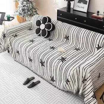 Полотенце для дивана в скандинавском стиле, полностью покрытое тканью, против кошачьих лап, четыре сезона, универсальный чехол для дивана из синели, чехол для дивана, полотенце High Sense 180*130cm