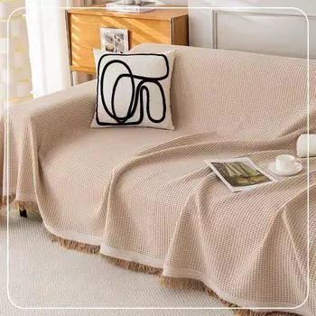 Полотенце для дивана в скандинавском стиле в стиле Instagram, полностью покрытый чехол для дивана, ткань для четырех сезонов, универсальный универсальный чехол, чехол для дивана, полотенце 90x180