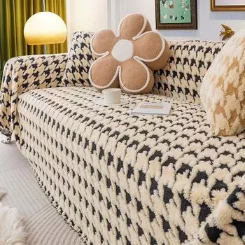 Полотенце для дивана, высококачественная ветровая подушка Lux, полностью покрытое нескользящим чехлом High Sense, тканевое одеяло 180*130cm