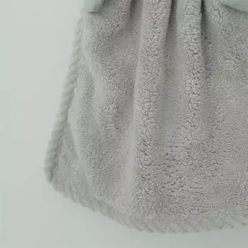 Полотенце для дома, симпатичное, впитывающее, кухонное, чистящее полотенце, ленивая тряпка, полотенце для протирания, однотонное, детское, полотенце для рук серый