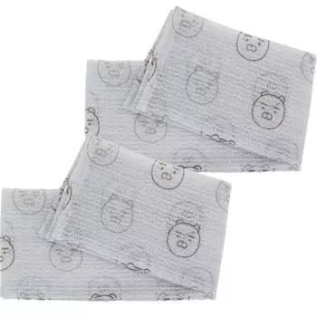 Полотенце для душа Lilpang Kakao Friends Ryan, светло-серое, 2 шт., 1 шт., Лучший персонаж Кореи