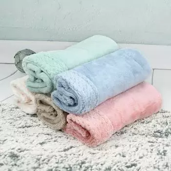 Полотенце для душа, водопоглощающее, для купания, утолщенное, практичное, для дома, для мытья лица, для мытья волос, мочалка для ванной комнаты бежевый