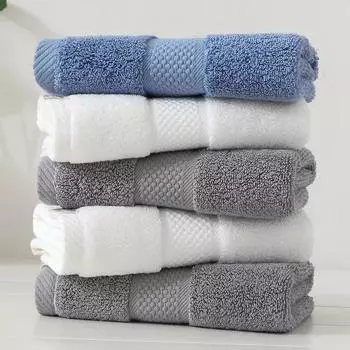 Полотенце для душаF Полотенце для лица из хлопка Мягкое впитывающее полотенце для рук Полотенце для ванной комнаты из чистого хлопка для мытья лица и тела для взрослых 34x34cm