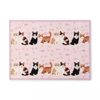 Полотенце для гостей My Cute Kitten Purple БЕСПЛАТНО [Failor] [1F2823033750809] Женское
