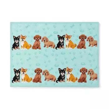 Полотенце для гостей My Cute Puppy Green БЕСПЛАТНО [Failor] [1F2723033750207] Женское