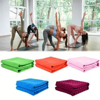 Полотенце для йоги со звездным узором, впитывающее одеяло для йоги, нескользящая ткань для йоги для пилатеса, йоги вино красного