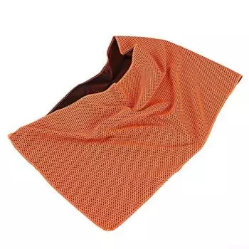 Полотенце для кемпинга Cold Sensation, быстросохнущее, летнее, для бега 30*80cm красный