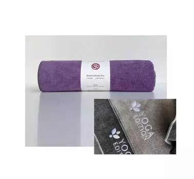 Полотенце для коврика для йоги коврик для горячей йоги полотенце для коврика для йоги 183 x 61 см легкое полотенце для горячей йоги быстросохнущее легко носить нескользящее (пурпурный) [продукт]