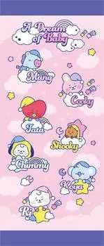 Полотенце для лица BT21 Мечта о ребенке