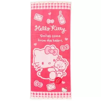 Полотенце для лица Hayashi 34 x 80 см Sanrio Hello Kitty Sweet Kitty FO203000 Прибл. розовый