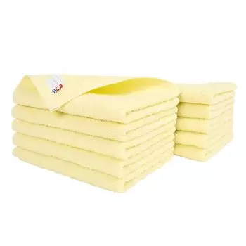 Полотенце для лица Imabari Natural Imabari, изготовленное в Quick Room Cotton of [oruta], Полотенце, сертифицированное, набор, Япония, тонкое, впитывающее, сушка, сушка, 100% (Набор 10,