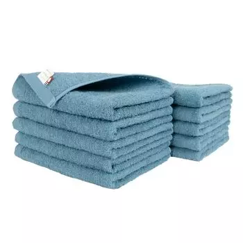 Полотенце для лица Imabari Natural Imabari, изготовленное в Quick Room Cotton of [oruta], Полотенце, сертифицированное, набор, Япония, тонкое, впитывающее, сушит, сухое, 100% (Набор 10,
