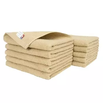 Полотенце для лица Imabari Natural Imabari, изготовленное в Quick Room Cotton of [oruta], Полотенце, сертифицированное, набор, Япония, тонкое, впитывающее, сушка, сушка, 100% (Набор 10,
