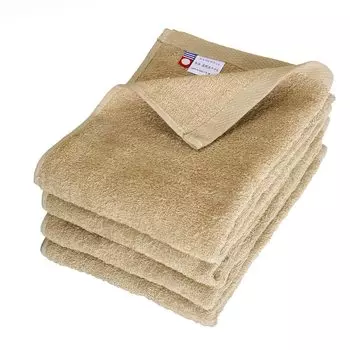 Полотенце для лица Imabari Natural Imabari, изготовленное в Quick Room Cotton of [oruta], Полотенце, сертифицированное, набор, Япония, тонкое, впитывающее, сушка, сушка, 100% (Набор 4,