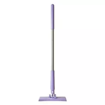 Полотенце для лица, маленькая швабра, вращающаяся на 360 градусов, микрофибровая головка, ленивая швабра без мытья S фиолетовый
