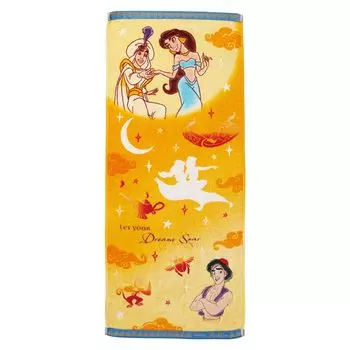 Полотенце для лица Marushin Aladdin Water из арабского хлопка с антибактериальным дезодорантом и вышивкой, доступно в 2 размерах 2006031700