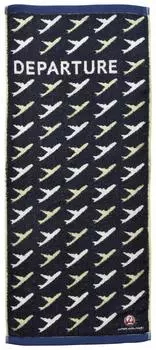 Полотенце для лица Marushin JAL Japan Airlines 34 x 80 см Flight Plan Cotton 6205002200 100%