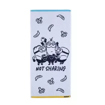 Полотенце для лица Marushin Minion Coffee Banana Character антибактериальное устойчивое к запахам хлопок 4805059200 100%