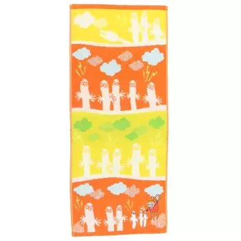 Полотенце для лица Marushin MOOMIN Moomin Kaminari Charge Скандинавское долина Муми-троллей Стильное милое полотенце для лица Полотенце для лица Банное полотенце Длинное хлопковое 1405045700