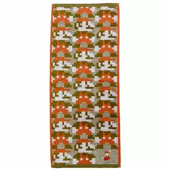 Полотенце для лица Marushin Nintendo Mario 33 x 80 см с рисунком Марио, хлопок 4485000200 100%