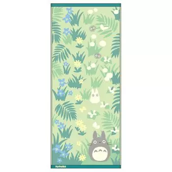 Полотенце для лица Marushin Studio Ghibli My Neighbor Totoro Forest Butterfly 34 x 80 см Полотенце для лица Studio Ghibli Totoro Girls Boys Cute Полотенце для лица Полотенце для ванной