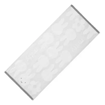 Полотенце для лица nishikawa Miffy 34 x 80 см, моющееся, хлопковое, силуэт Ohana, сделано в Японии, серое, XT22138669 [Nishikawa] 100%