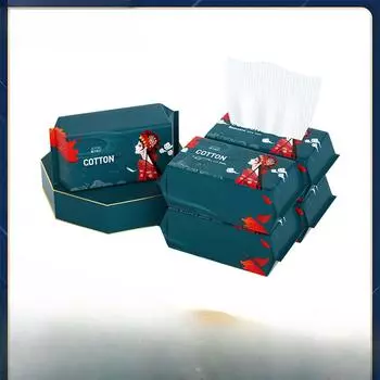 Полотенце для лица одноразовое из чистого хлопка утолщенное для умывания лица сухое и влажное очищение лица без волос мягкое хлопковое полотенце 15*20cm 5pcs