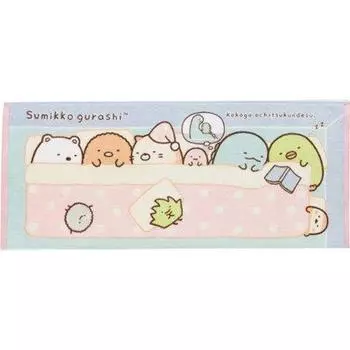 Полотенце для лица Sumikko Gurashi синее