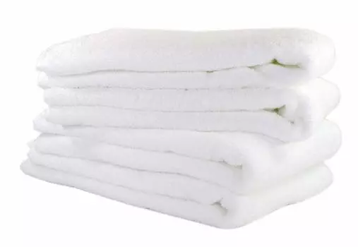 Полотенце для лица Towelkan Big Face Towel Hotel Style, набор из 4 шт., белое, мини-банное полотенце 40 x 100 см, сделано в Японии, прибл.