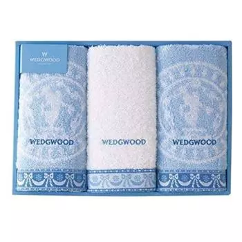 Полотенце для лица Wedgwood, 3 шт. WW8601 синий
