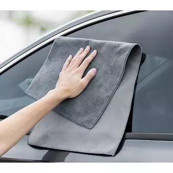 Полотенце для мытья автомобиля, салфетка для чистки автомобиля, замшевая салфетка для салона автомобиля, двусторонняя утолщенная.