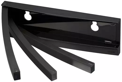 Полотенце для посуды Pearl Metal, черное, с магнитным мотивом, сделано в Японии HB-1107