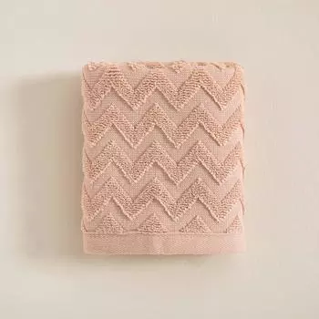 Полотенце для рук 30 x 40 см Экрю/Темный Лосось