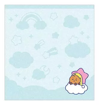 Полотенце для рук BT21 Dream of Baby 3SHOOKY (Тип жаккарда)