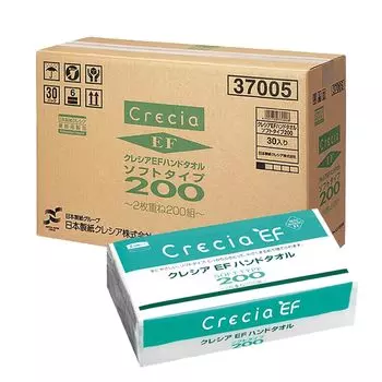 Полотенце для рук Crecia EF Soft 200 30 шт. белый