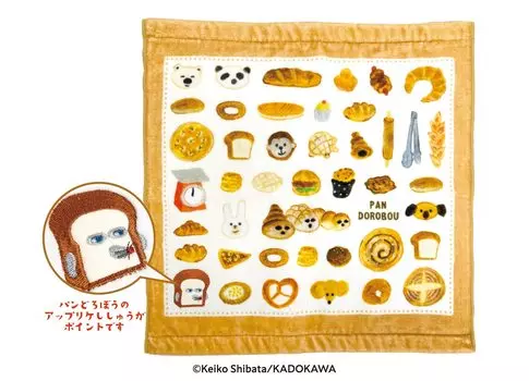 Полотенце для рук Ensky Pan Robo с аппликацией 340 x 360 x 2 мм Изготовлено из хлопка прибл.