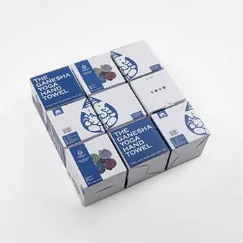 Полотенце для рук «Ганеша Йога» 4 шт. в упаковке 4COLOR