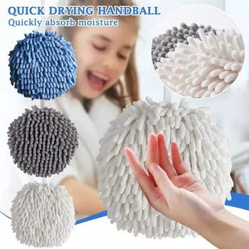 Полотенце для рук, подвесное полотенце для рук, кухонное, утолщенное, впитывающее, быстросохнущее, для ванной, милые салфетки с этим инновационным декоративным полотенцем для ванной One Size белый