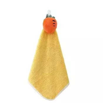 Полотенце для рук с изображением животных, кухонная ванная комната, коралловый бархат, подвесные полотенца, водопоглощающая тряпка для мытья посуды, домашняя тряпка