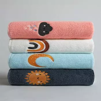 Полотенце для рук Saint Belisama, 30x50 см, 4 предмета с вышивкой | Полотенце для лица | Кухонное полотенце