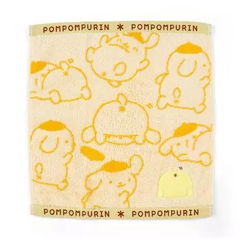 Полотенце для рук Sanrio Butt Puripuri Pudding POMPOMPURIN 36 x 34 x Персонаж 228664 0,5 см