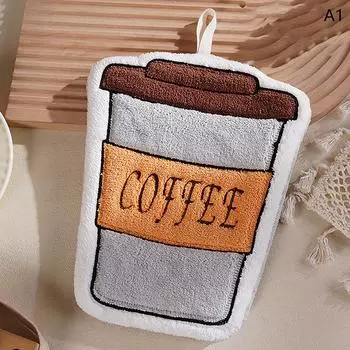 Полотенце для рук, впитывающее полотенце для рук, полотенце для кухни, ванной, полотенца для рук с рисунком, удобное вешающее полотенце для рук