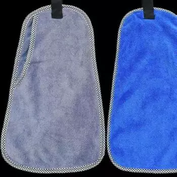 Полотенце для рыбалки Микрофибра Полотенце для наживки Утолщенное антипригарное Впитывающее Полотенце для рыбалки на открытом воздухе Полотенце для рыбалки на открытом воздухе серый