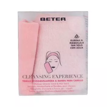 Полотенце для снятия макияжа и резинка для волос Beter Cleansing Experience