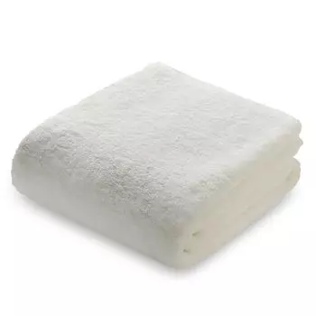 Полотенце для ванной Air Kaoru Daddy Boy Белоснежное пушистое Сделано в Японии Полотенце Imabari Быстросохнущее Хлопок 60x120 см Крученая пряжа Asano Впитывающая способность, прибл. 100%.