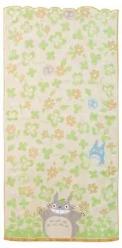 Полотенце для ванной Marushin Ghibli Мой сосед Тоторо 60 x 120 см Бриз и Тоторо Хлопок 1005020500 Прибл.. 100%