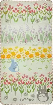Полотенце для ванной Marushin Ghibli Мой сосед Тоторо Большое хлопковое полотенце для ванной комнаты с персонажами Подарок на день рождения Полевые цветы 1005035200 100% для матери