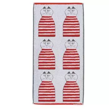 Полотенце для ванной Marushin LISA LARSON 60 x 120 см Minmi Red Day Подарок на день рождения 8805000800 Приблизительно. мамин