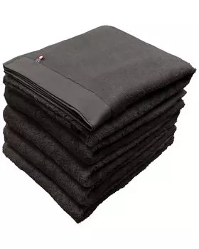 Полотенце Fuwarira Imabari, банное полотенце цвета земли, 68 x 125 см, хорошо впитывающее, быстросохнущее, нежное, подарочное, мягкое, пушистое, угольного цвета, набор из 5 шт. древесный уголь