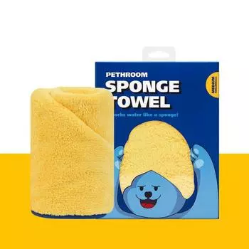 Полотенце-губка (M) Полотенце из микрофибры для собак/кошек 1P